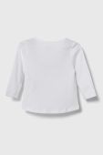 Лонгслів для немовлят Guess колір білий (3365895) Лонгслів для немовлят Guess колір білий (3365895)