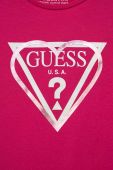 Дитячий лонгслів Guess колір рожевий (3296570)