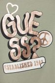 Дитячий лонгслів Guess колір зелений (3362647)