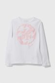 Дитячий лонгслів Guess колір білий (3372610)