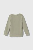 Дитяча бавовняна кофта Guess колір зелений з принтом (3437348)