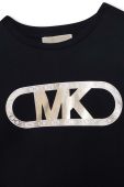 Дитячий бавовняний лонгслів Michael Kors колір синій (3423835) Дитячий бавовняний лонгслів Michael Kors колір синій (3423835)