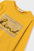 Дитячий лонгслів Mayoral колір жовтий (3414373)