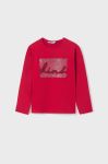 Дитячий лонгслів Mayoral колір червоний (3414397)