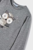Дитячий лонгслів Mayoral колір сірий (3428467)