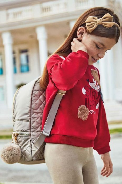 Дитячий лонгслів Mayoral колір червоний (3414748) Дитячий лонгслів Mayoral колір червоний (3414748)