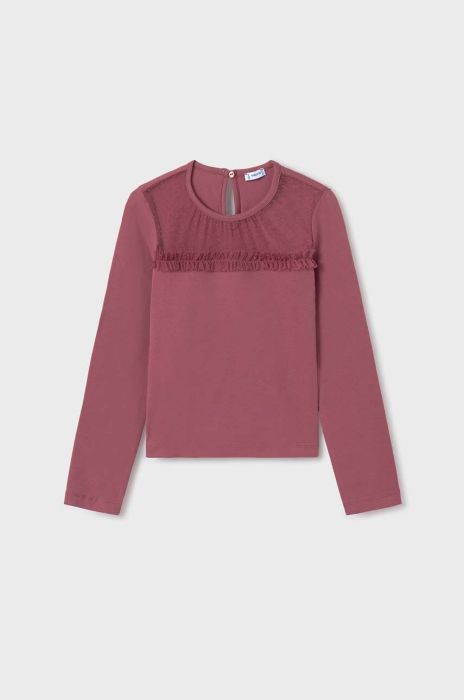 Дитячий лонгслів Mayoral колір рожевий (3423869) Дитячий лонгслів Mayoral колір рожевий (3423869)