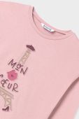 Дитячий бавовняний лонгслів Mayoral колір рожевий (3414845) Дитячий бавовняний лонгслів Mayoral колір рожевий (3414845)