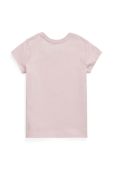 Дитяча бавовняна футболка Polo Ralph Lauren колір рожевий (3625013)