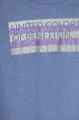 Дитячий лонгслів United Colors of Benetton колір блакитний (3390847)