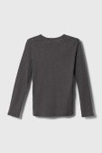 Дитячий лонгслів United Colors of Benetton колір сірий (3390837)