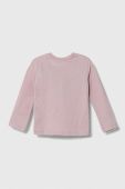 Дитячий бавовняний лонгслів United Colors of Benetton колір фіолетовий (3397509) Дитячий бавовняний лонгслів United Colors of Benetton колір фіолетовий (3397509)