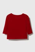 Лонгслів для немовлят Guess колір червоний Лонгслів для немовлят Guess колір червоний