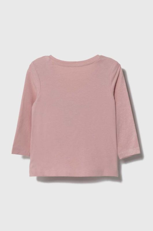 Лонгслів для немовлят Guess колір рожевий (3527838) фото 2