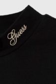 Дитячий лонгслів Guess колір чорний (3523192)