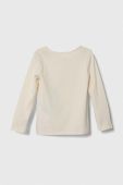 Дитячий лонгслів Guess колір бежевий (3625027)