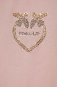 Дитячий лонгслів Pinko Up колір рожевий (3428511)