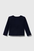 Дитячий бавовняний лонгслів United Colors of Benetton колір синій (3601666) Дитячий бавовняний лонгслів United Colors of Benetton колір синій (3601666)