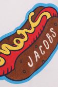 Дитячий бавовняний лонгслів Marc Jacobs колір білий з принтом (3453907) Дитячий бавовняний лонгслів Marc Jacobs колір білий з принтом (3453907)