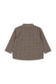 Дитяча бавовняна сорочка Konges Sl?jd колір коричневий (3678560)