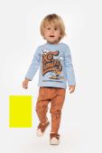 Лонгслів для немовлят Coccodrillo з принтом колір блакитний (3585420)