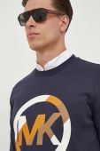 Кофта Michael Kors чоловіча колір синій з принтом (3415074)