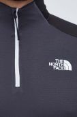 Спортивний лонгслів The North Face Mountain Athletics колір сірий візерунок