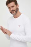 Лонгслів Guess чоловічий колір білий однотонний (3592783)