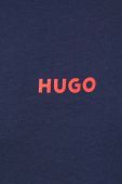 Лонгслів лаунж HUGO колір синій з принтом