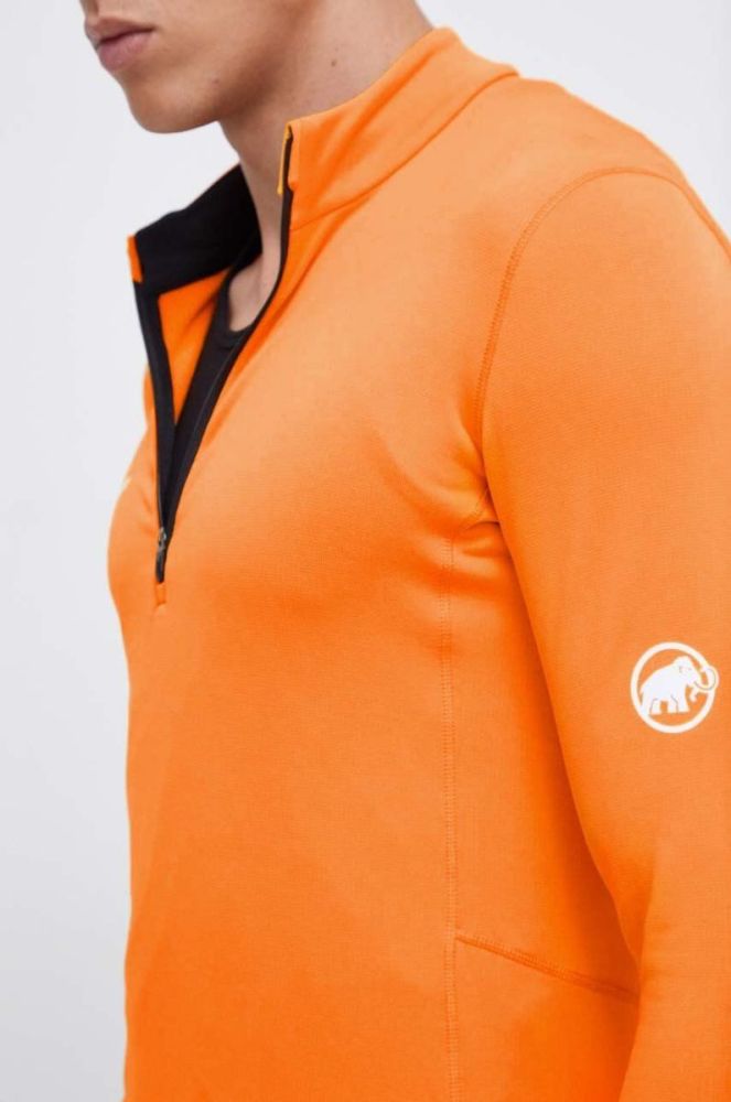 Спортивна кофта Mammut Aenergy ML Half Zip колір помаранчевий однотонна фото 5