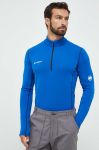 Спортивна кофта Mammut Aenergy ML Half Zip однотонна колір блакитний