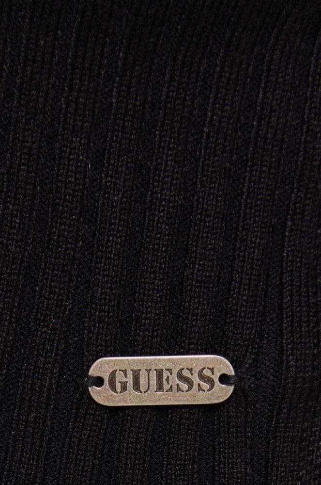 Светр Guess Originals колір чорний легкий фото 5