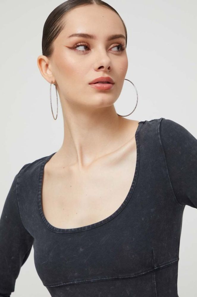 Боді Guess Originals жіночі колір чорний (3564007) фото 5