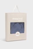 Дитяча шапка і рукавички Mayoral Newborn колір блакитний