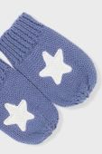 Дитяча шапка і рукавички Mayoral Newborn Gift box колір синій