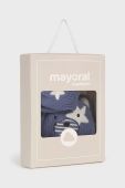 Дитяча шапка і рукавички Mayoral Newborn Gift box колір синій