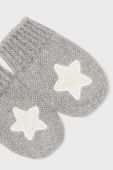 Дитяча шапка і рукавички Mayoral Newborn Gift box колір сірий