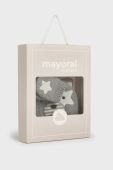 Дитяча шапка і рукавички Mayoral Newborn Gift box колір сірий