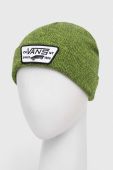 Дитяча шапка Vans BY MILFORD BEANIE BOYS VN0A36OJCAX1 колір зелений з товстого трикотажу