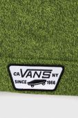 Дитяча шапка Vans BY MILFORD BEANIE BOYS VN0A36OJCAX1 колір зелений з товстого трикотажу