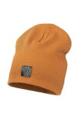 Дитяча шапка Jamiks GUDRUN колір помаранчевий з тонкого трикотажу
