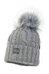 Дитяча шапка Jamiks VALDIS колір сірий Дитяча шапка Jamiks VALDIS колір сірий
