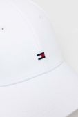 Бавовняна бейсболка Tommy Hilfiger колір білий однотонна (3268886) фото 2