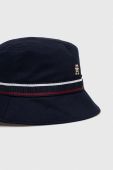Бавовняний капелюх Tommy Hilfiger колір синій з бавовни (3259874)