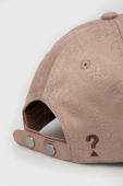 Кепка Guess колір коричневий візерунок