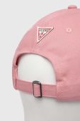 Кепка Guess колір рожевий з аплікацією (3316285)
