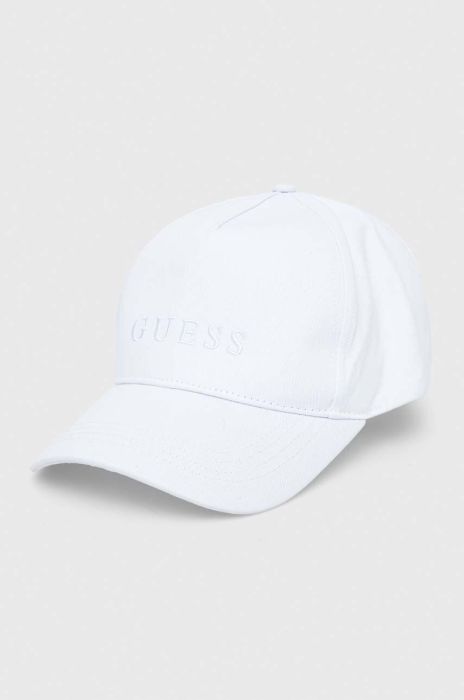 Кепка Guess колір білий з аплікацією (3369321)