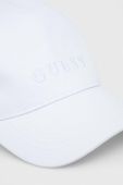 Кепка Guess колір білий з аплікацією (3369321)