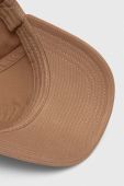 Бавовняна бейсболка BOSS колір бежевий з аплікацією (3376496)