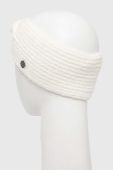 Пов'язка з домішкою вовни Roxy колір білий Пов'язка з домішкою вовни Roxy колір білий